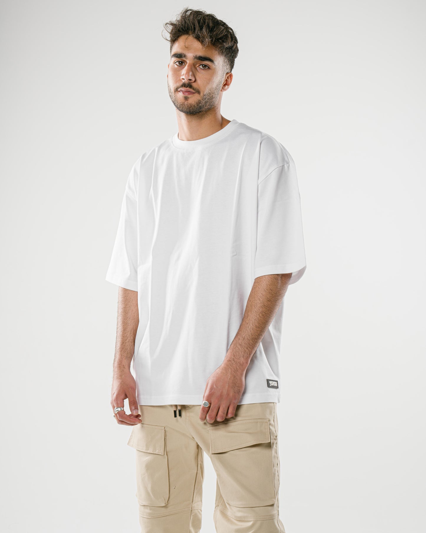 White Oversized Tee