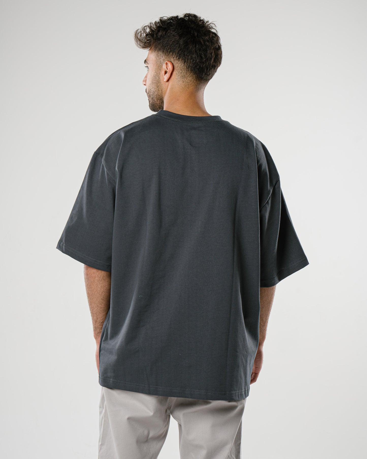 Dark Grey Oversized Tee