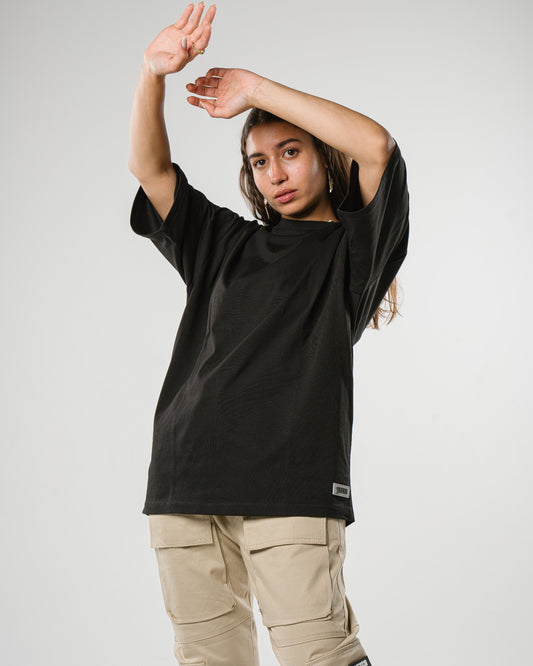 Black Oversized Tee