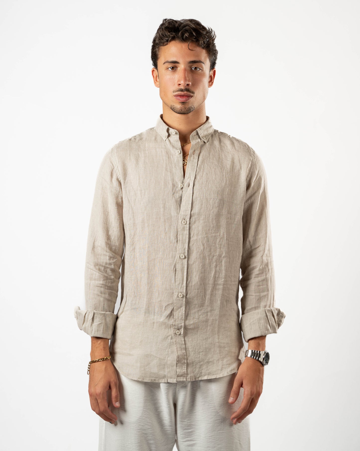 Sand Linen Shirt