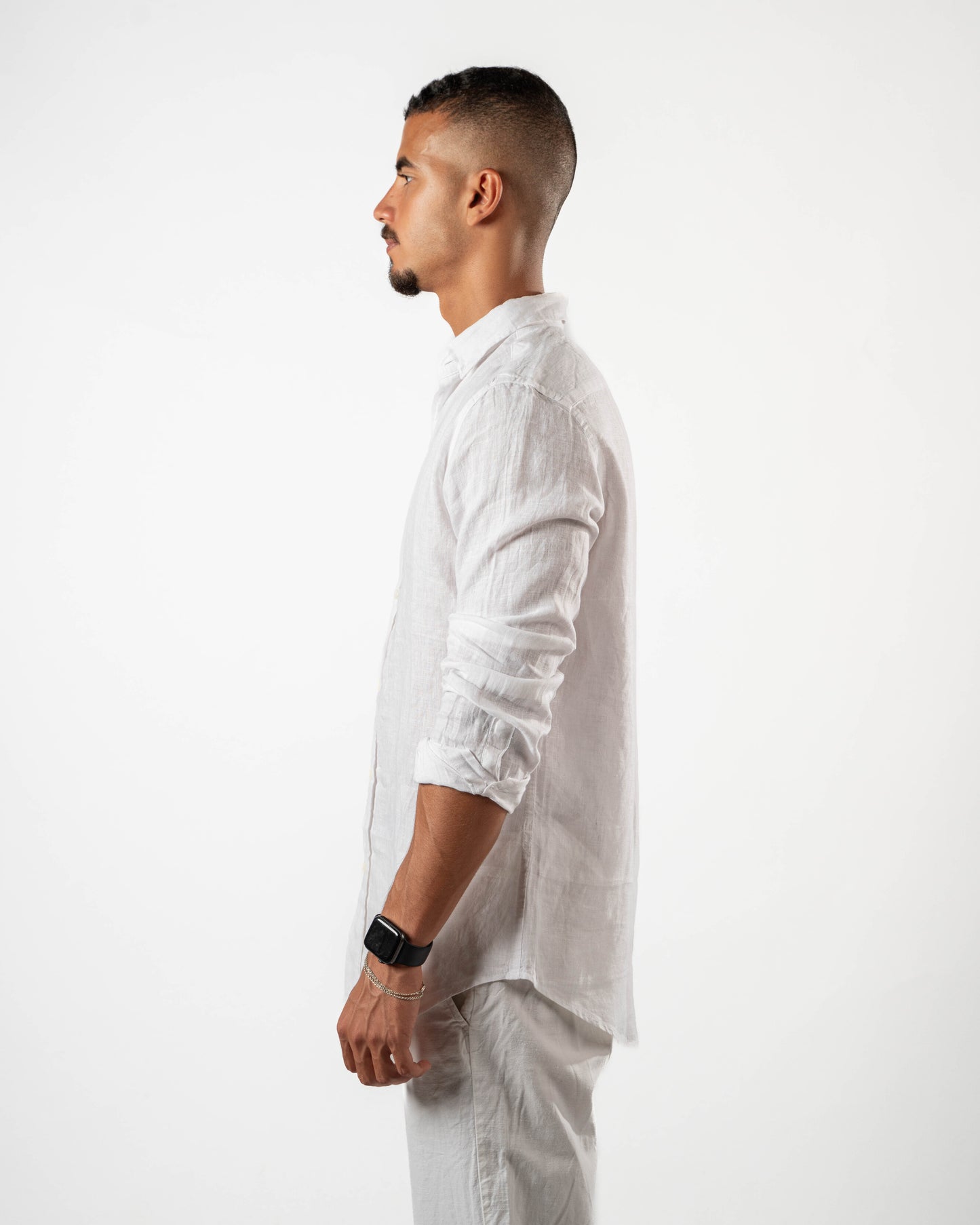 White Linen Shirt