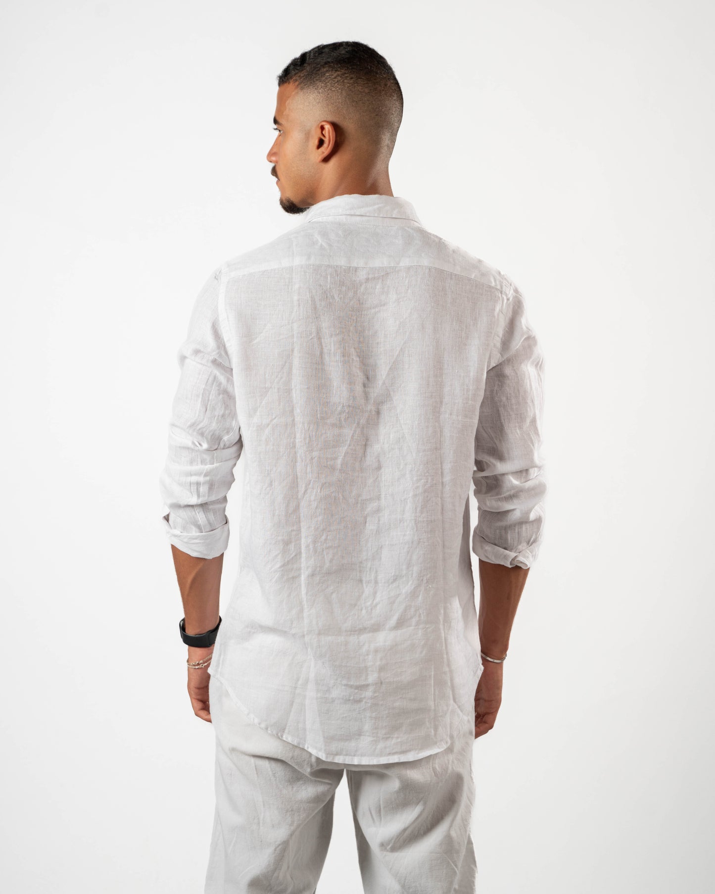 White Linen Shirt