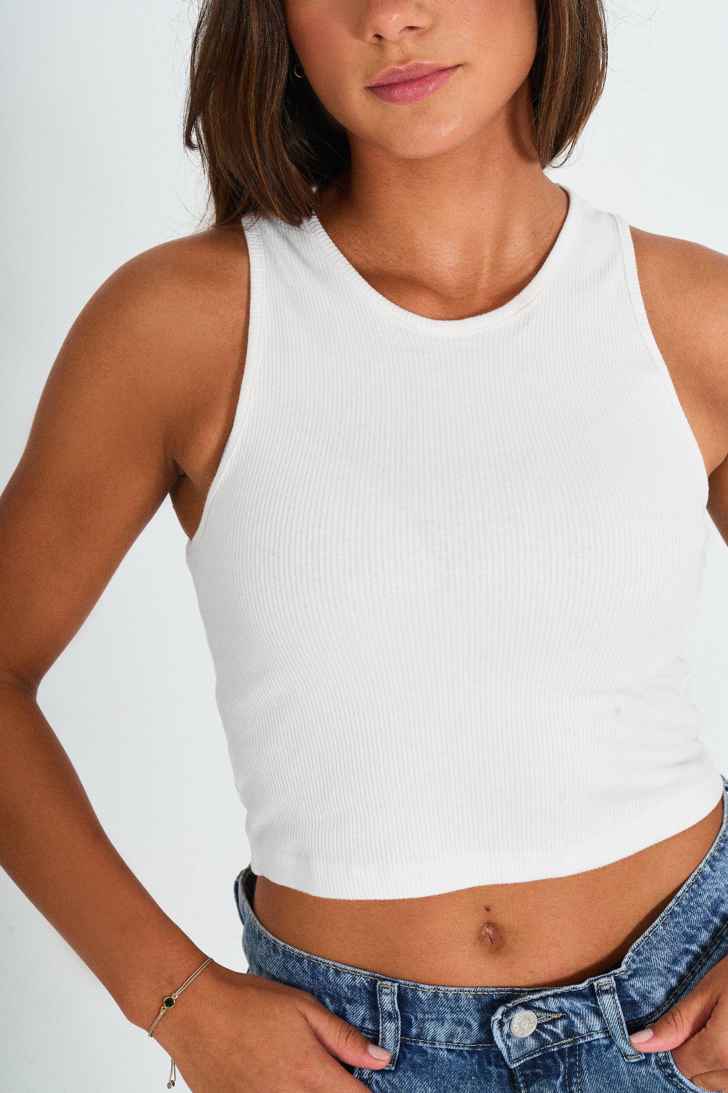White Basic Top