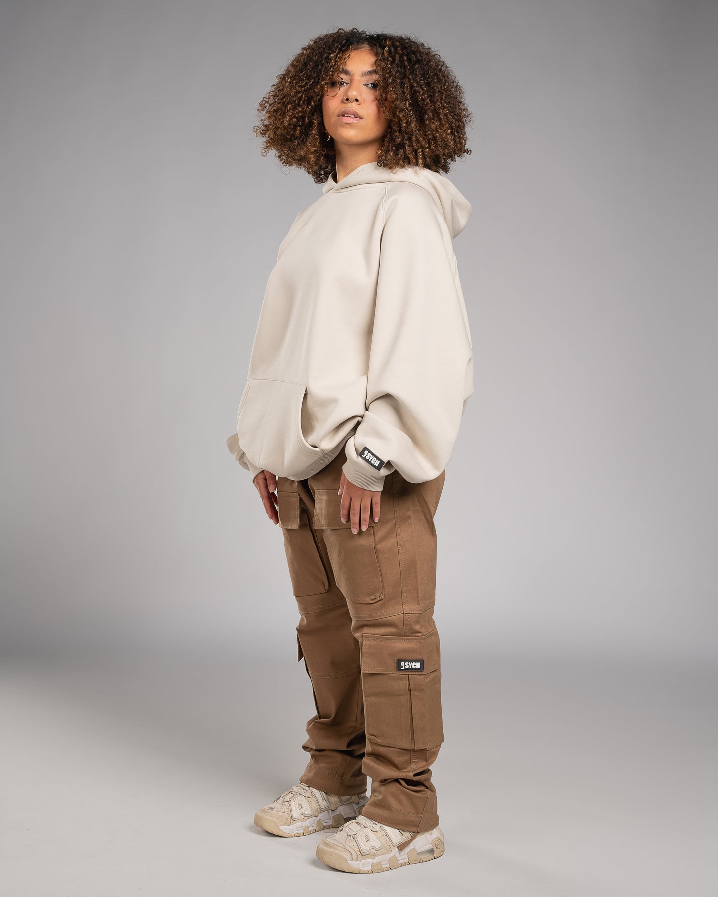 Sand Oversized Hoodie