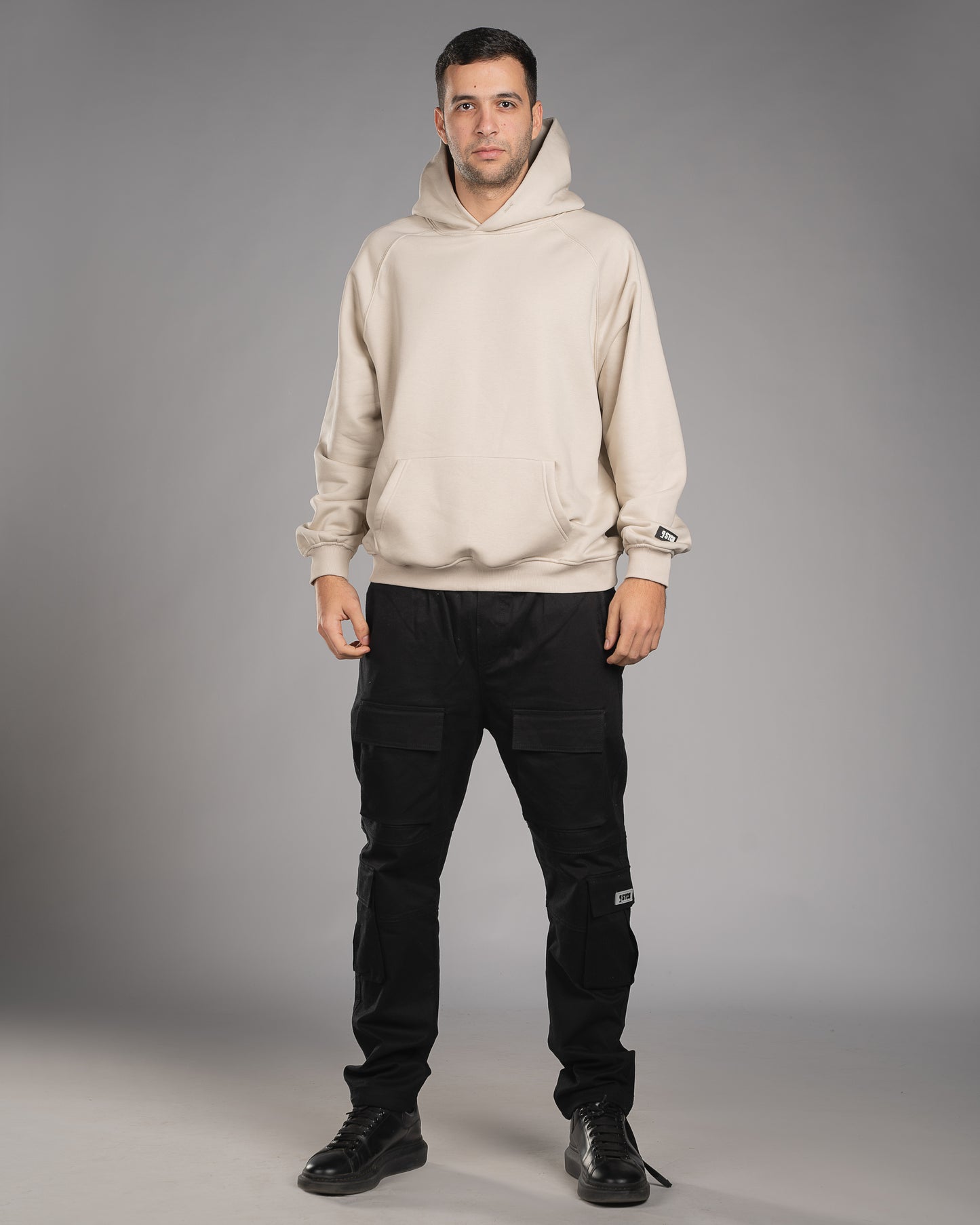 Sand Oversized Hoodie