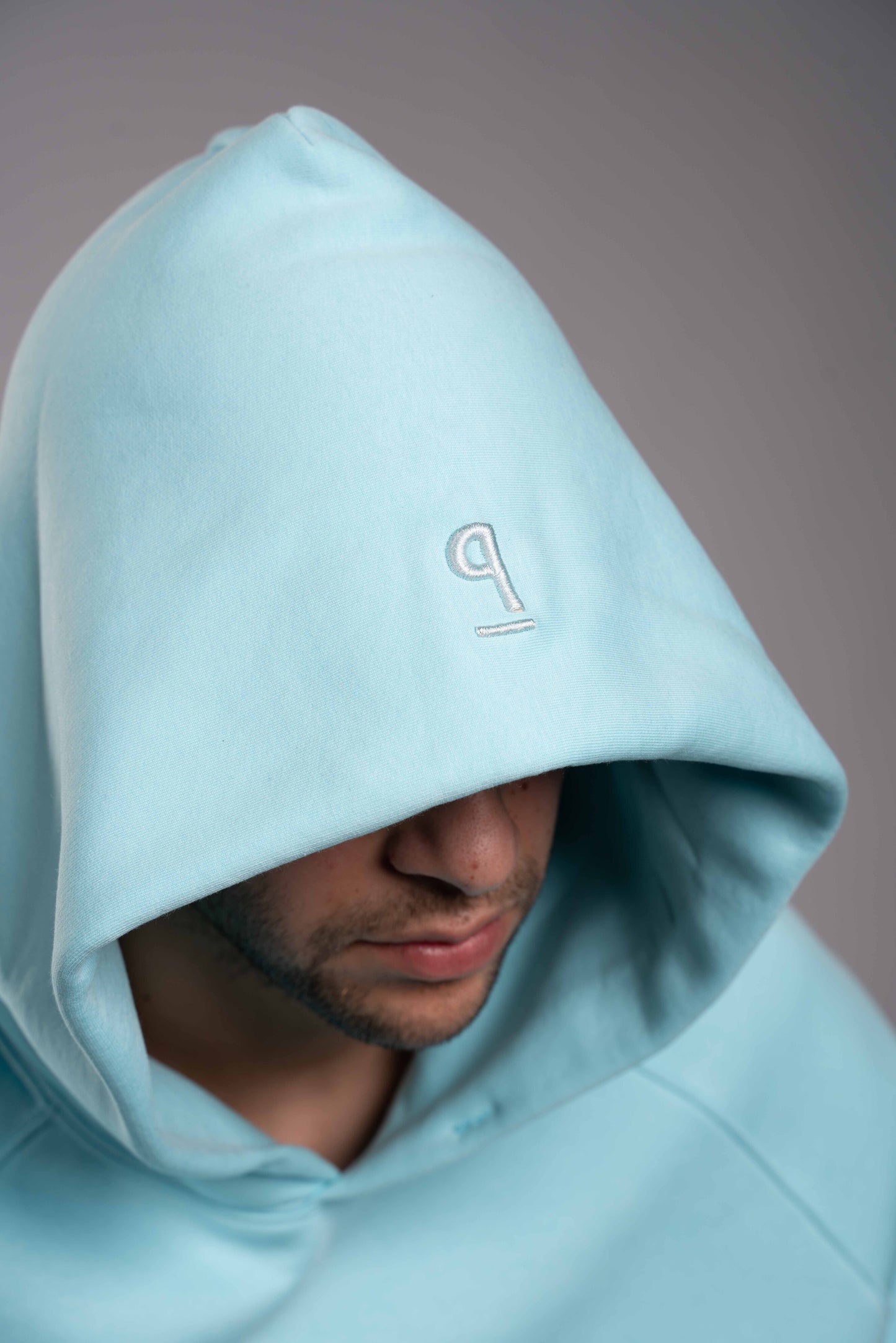 Baby Blue Oversized Hoodie