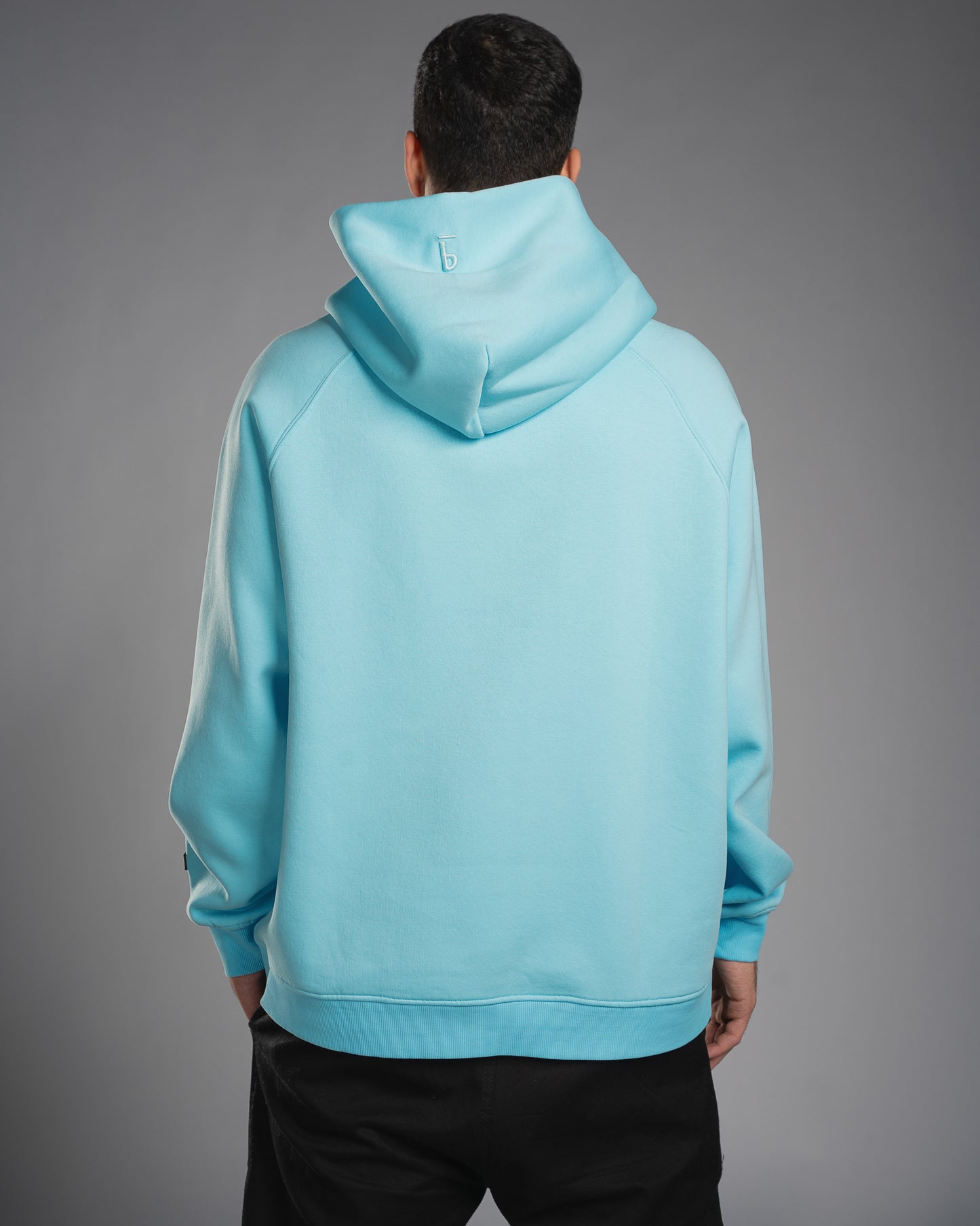 Baby Blue Oversized Hoodie