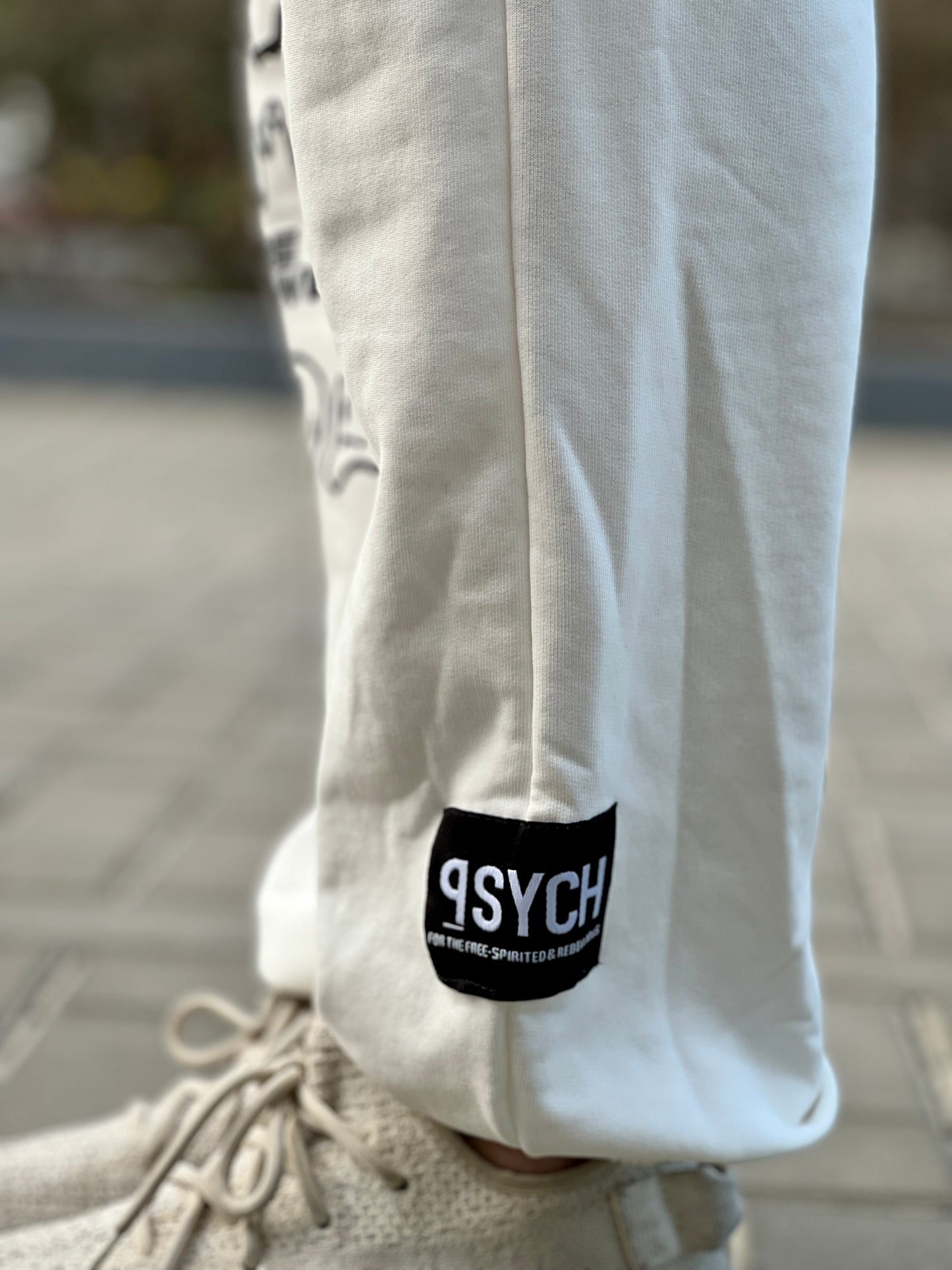 FREE-SPIRITED White Sweats (Unisex)