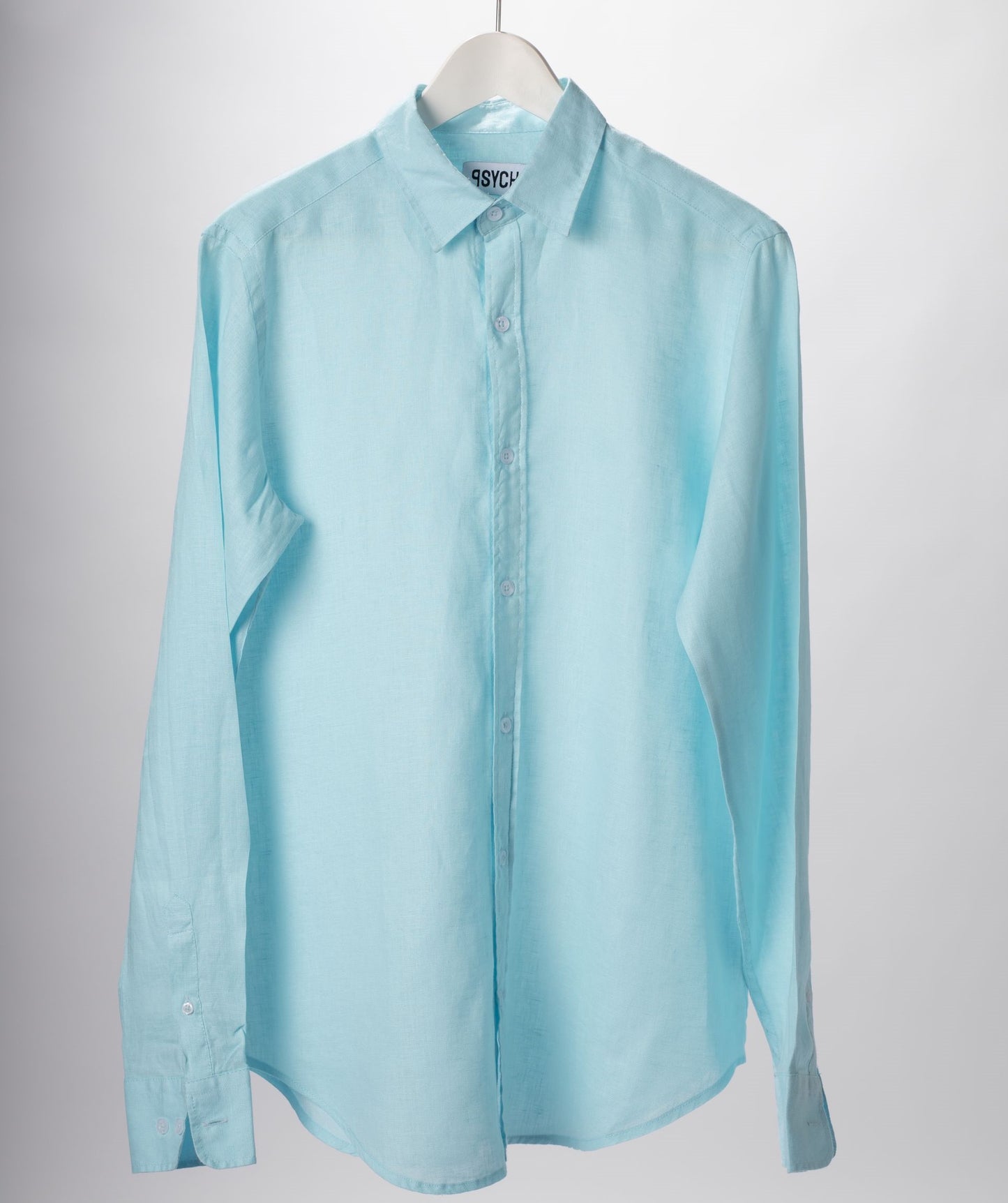 Aqua Linen Shirt