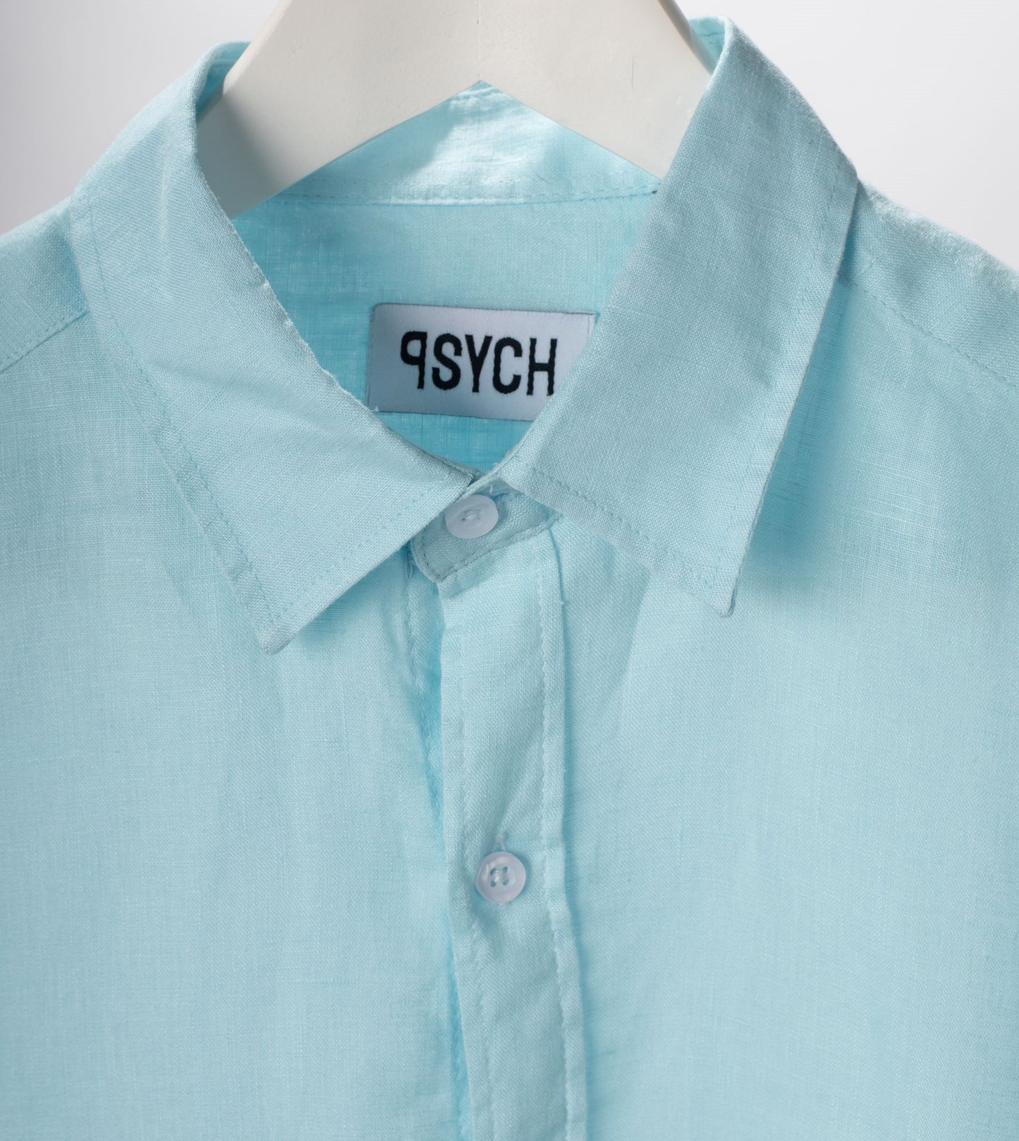 Aqua Linen Shirt
