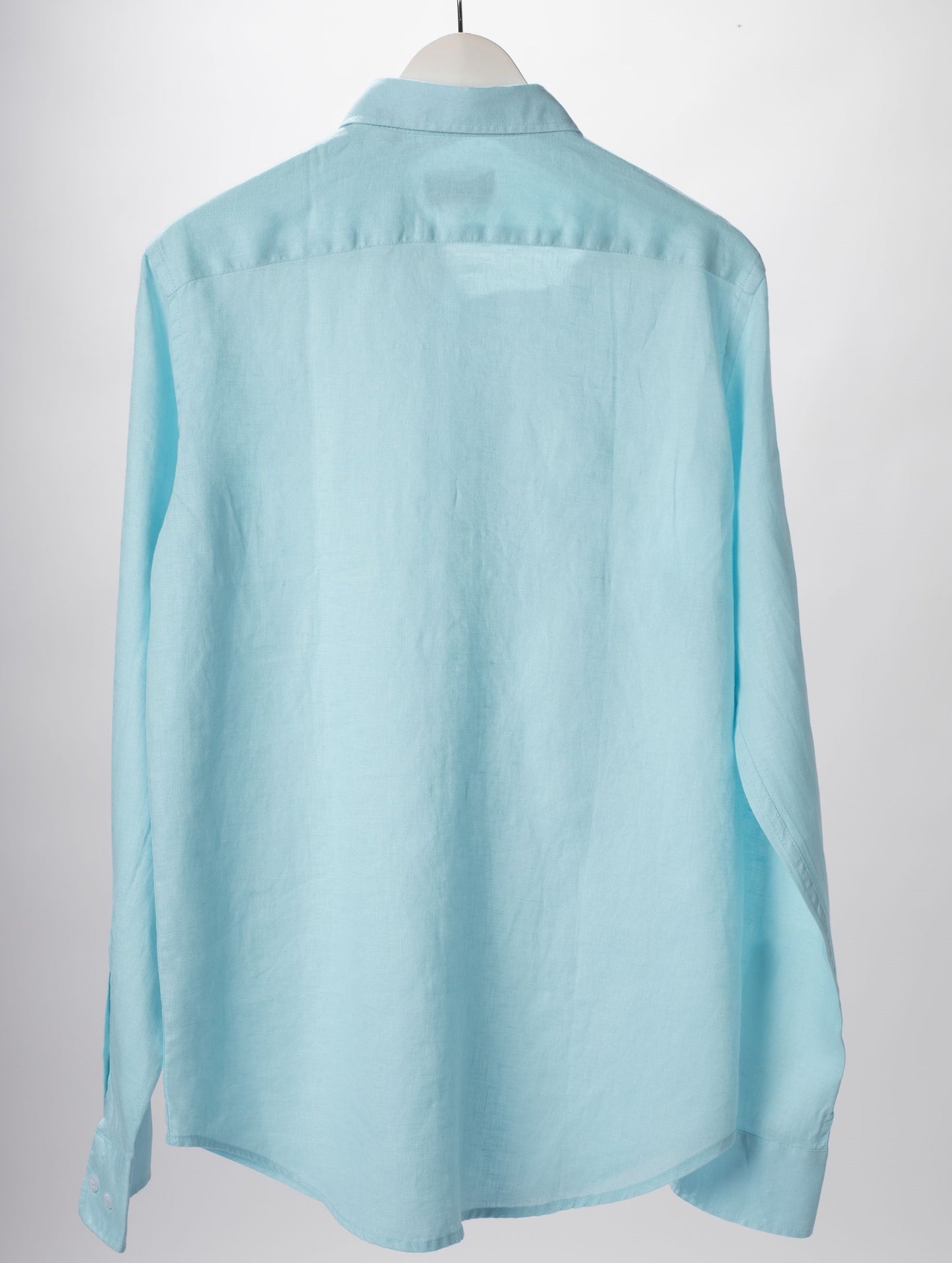 Aqua Linen Shirt
