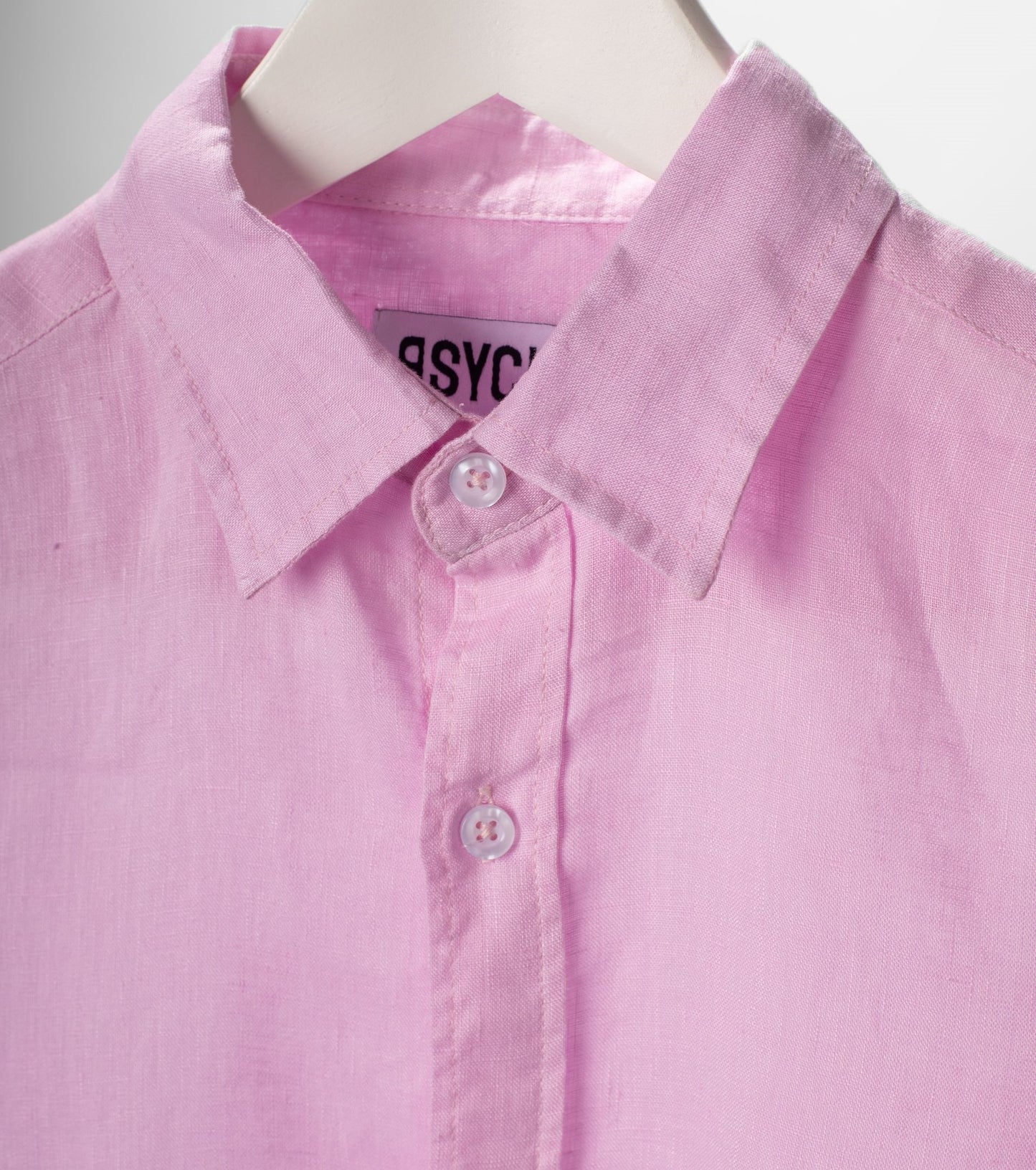 Pink Linen Shirt
