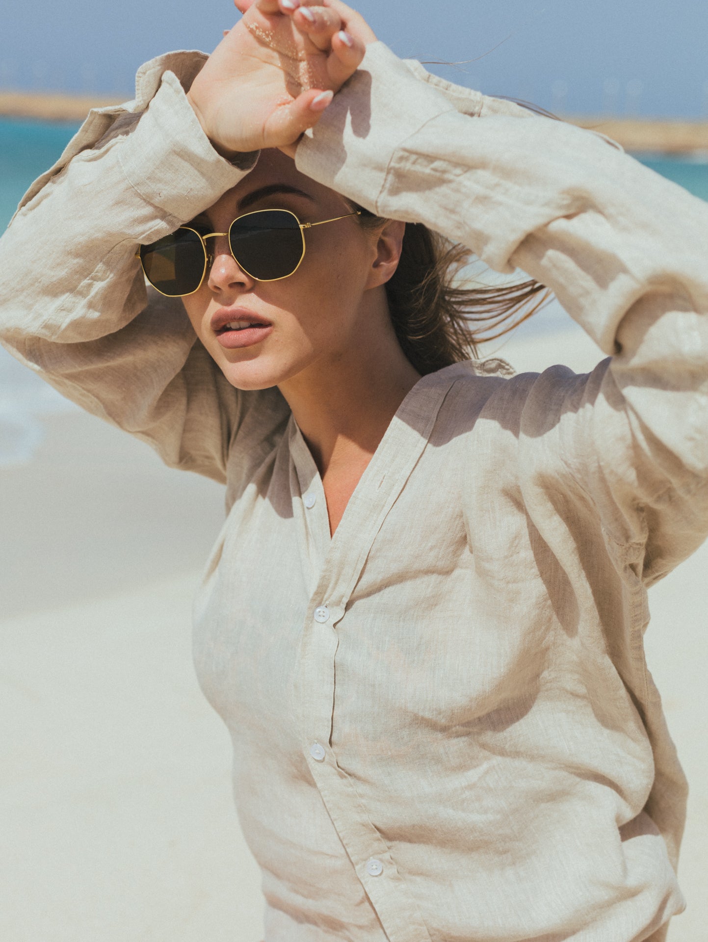 Sand Linen Shirt