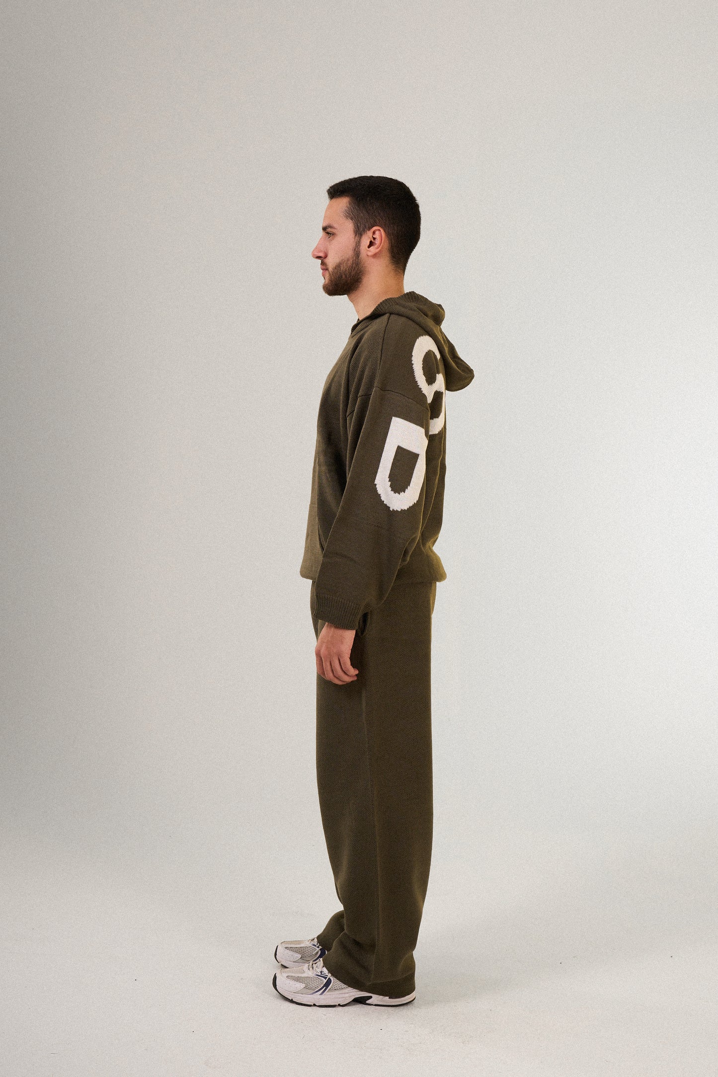PSYCH OLIVE KNITTED PANTS