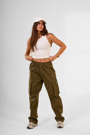 Olive Cargo Pants