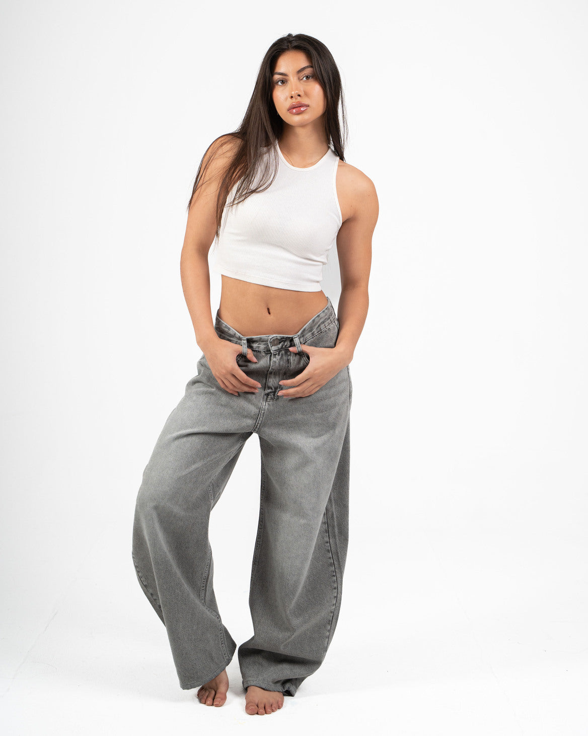 THE 90s BLOWOUT IN GREY