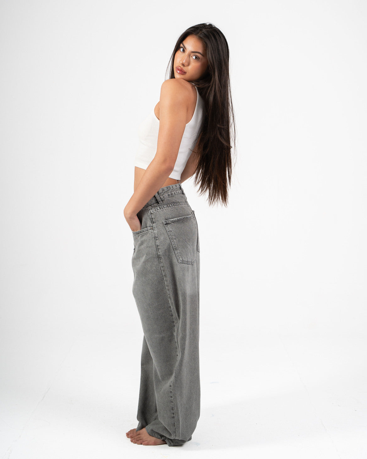 THE 90s BLOWOUT IN GREY
