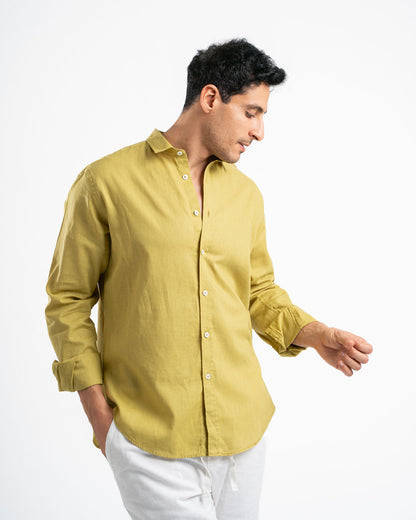 Kiwi Linen Shirt