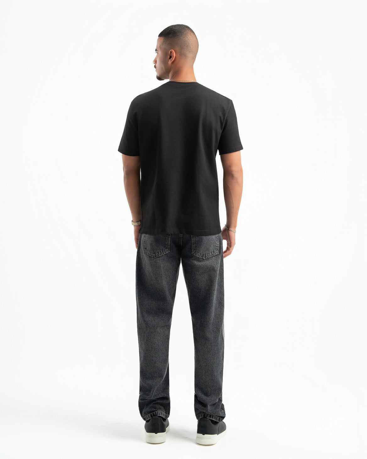 Black Men Straight Jeans