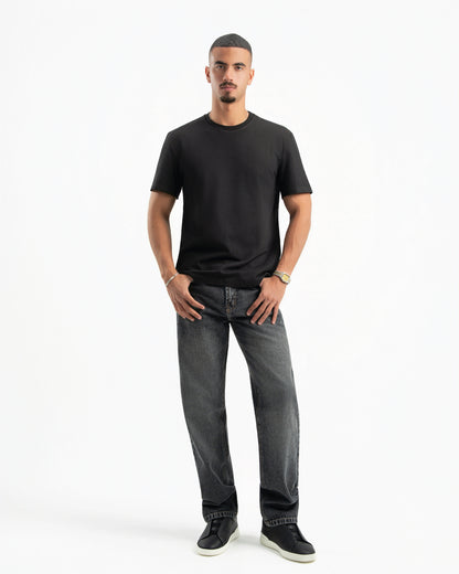 Black Men Straight Jeans
