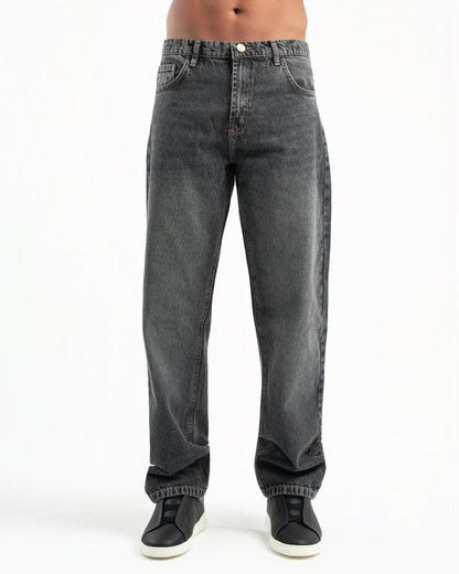 Black Men Straight Jeans