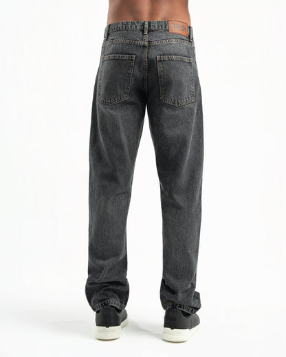 Black Men Straight Jeans
