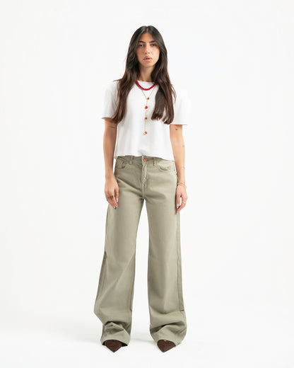 Sand Women Straight Jeans