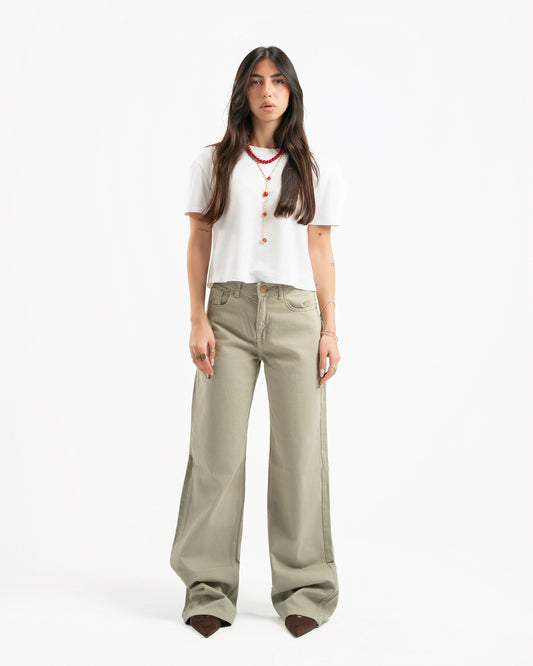 Sand Women Straight Jeans