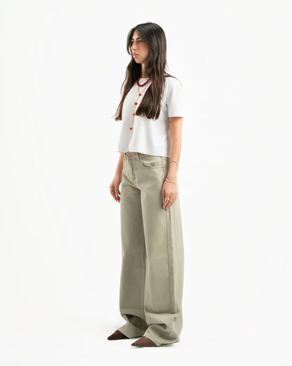 Sand Women Straight Jeans