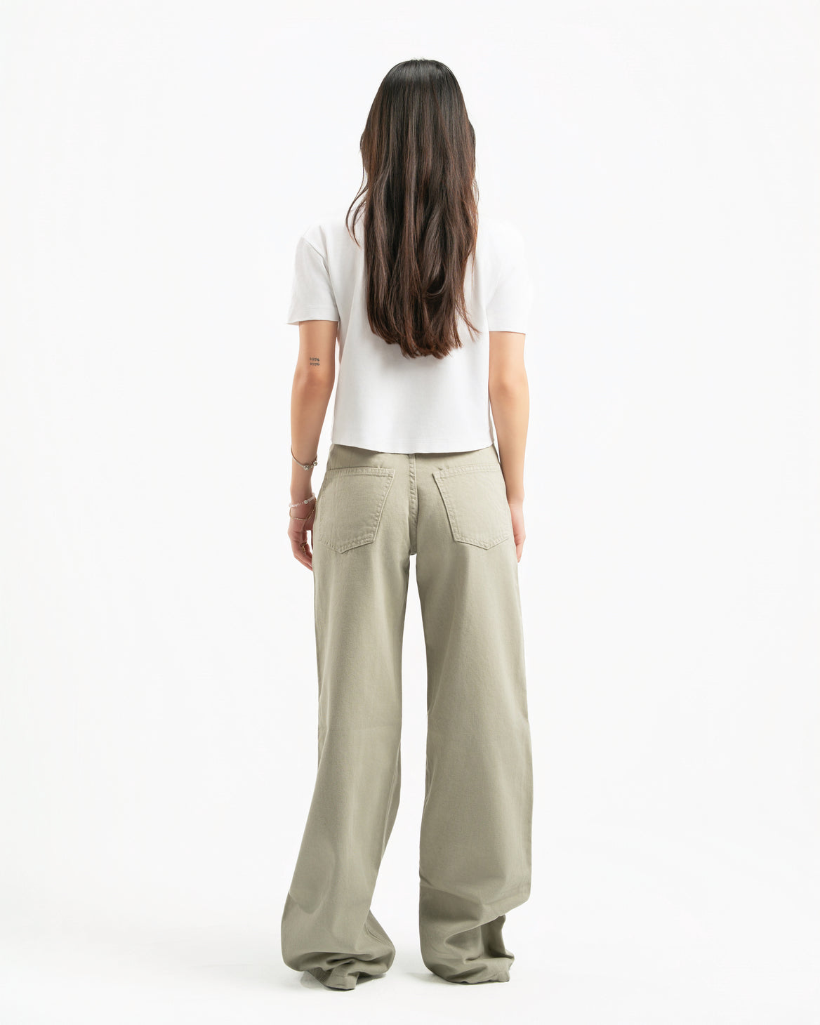 Sand Women Straight Jeans
