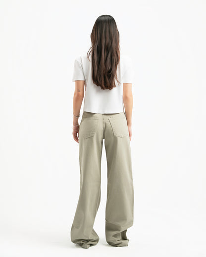 Sand Women Straight Jeans