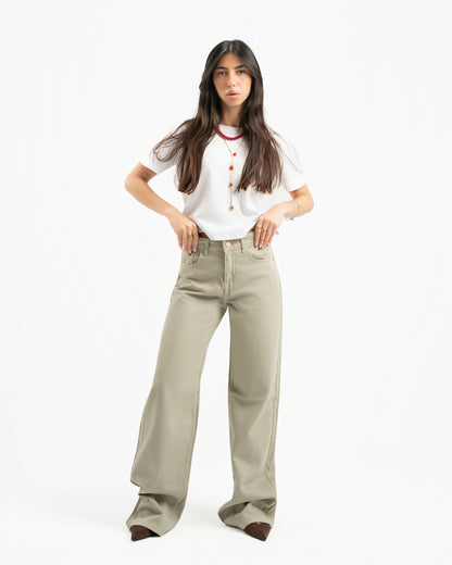 Sand Women Straight Jeans