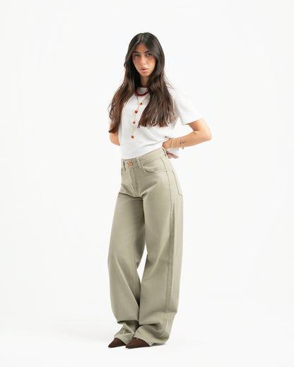 Sand Women Straight Jeans
