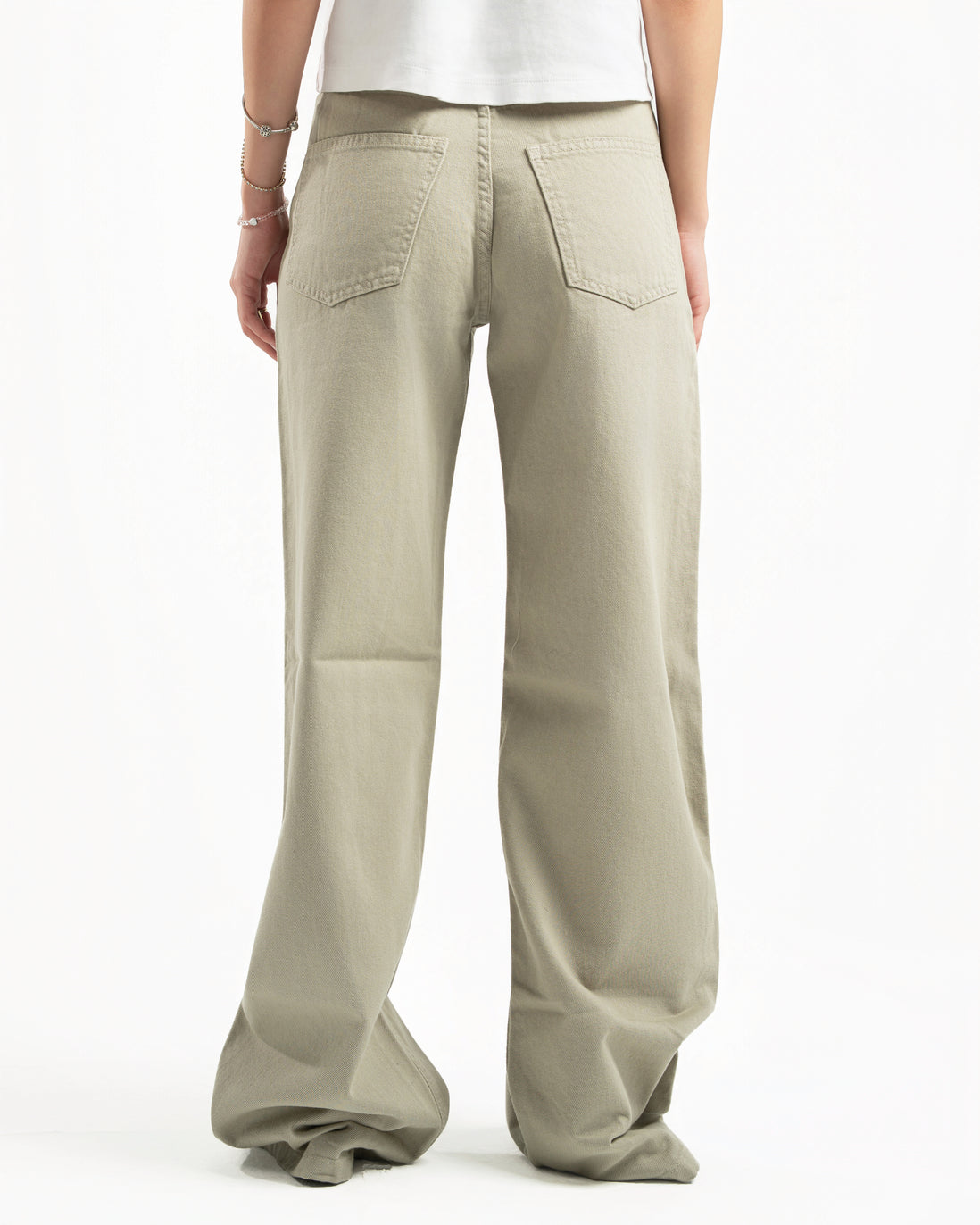 Sand Women Straight Jeans