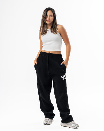 PSYCH BLACK KNITTED PANTS