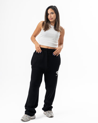 PSYCH BLACK KNITTED PANTS