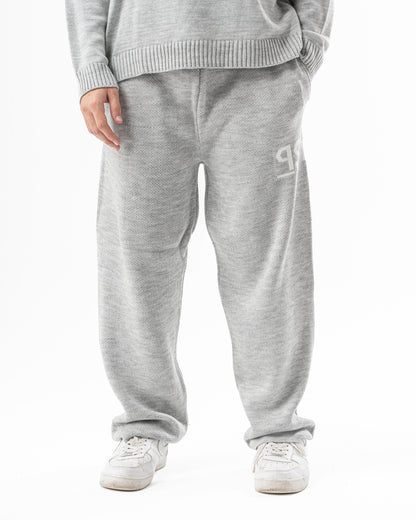 PSYCH GREY KNITTED PANTS