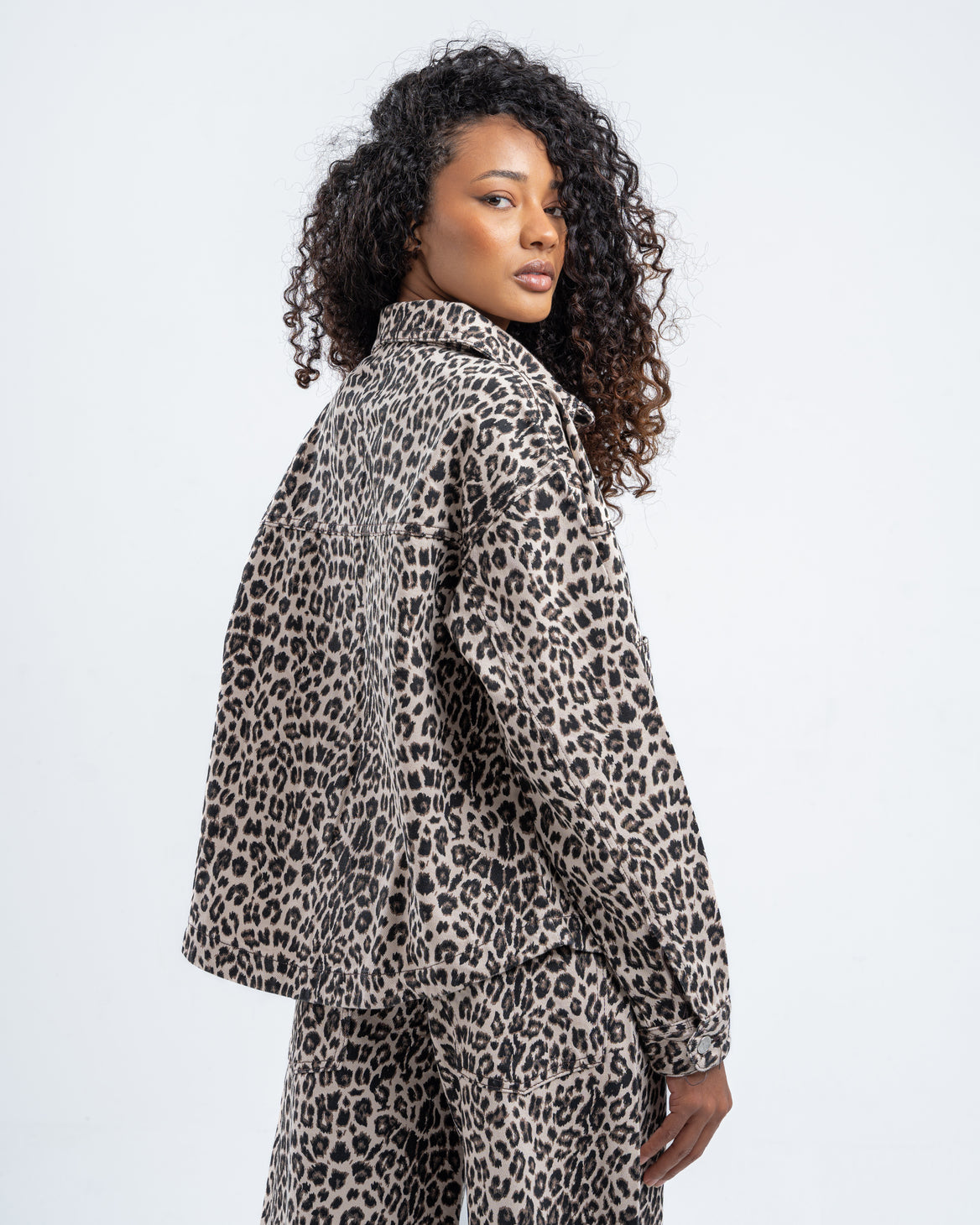 Leopard Patterned Jacket