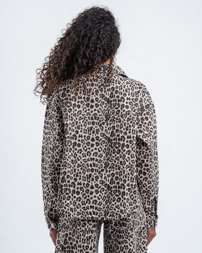 Leopard Patterned Jacket