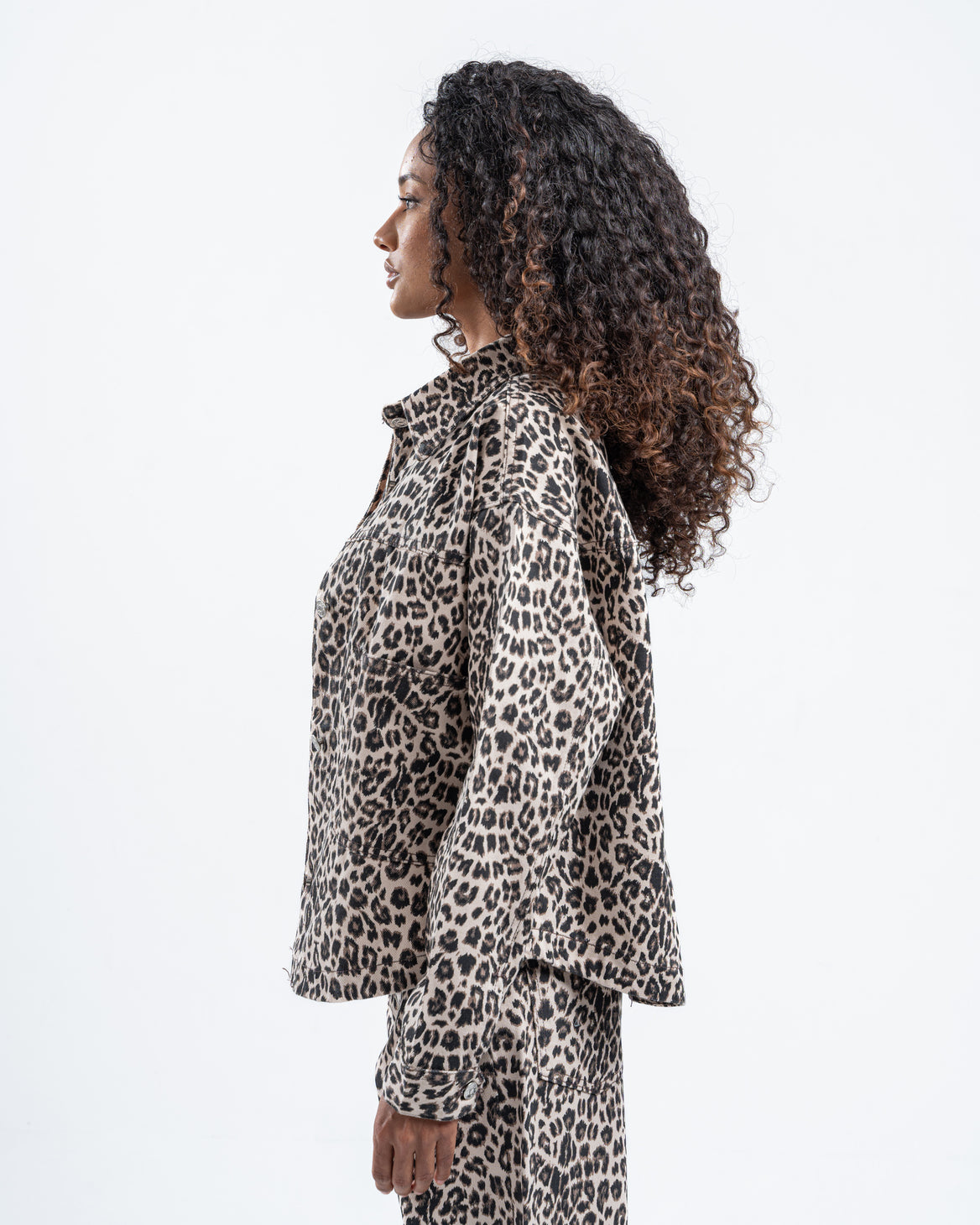 Leopard Patterned Jacket