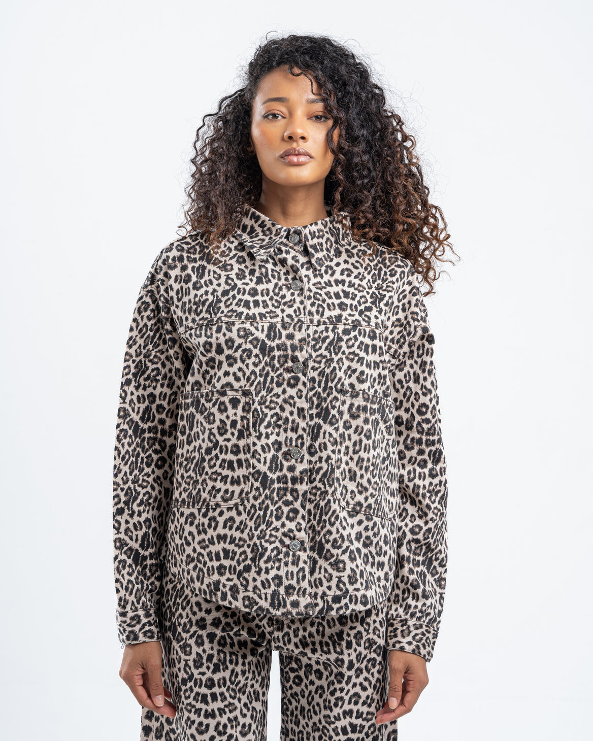 Leopard Patterned Jacket