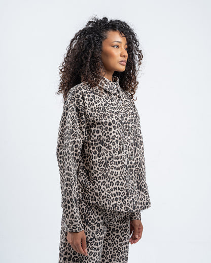 Leopard Patterned Jacket