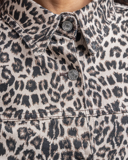 Leopard Patterned Jacket