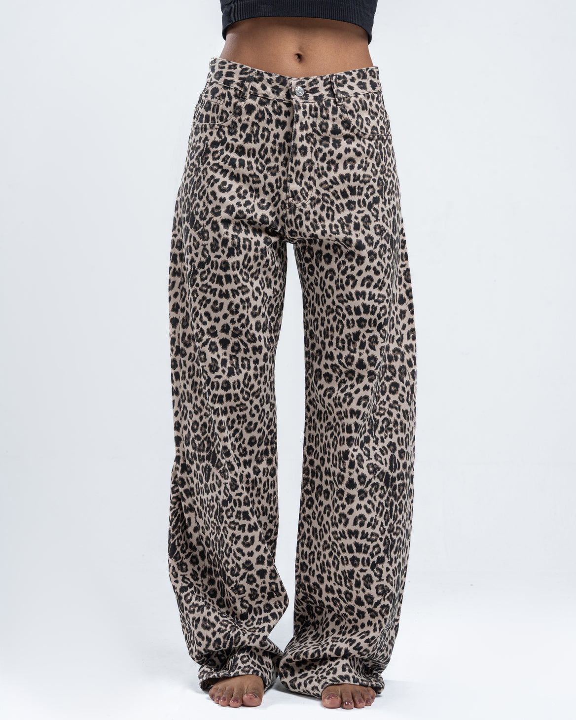 Leopard Patterned Pants