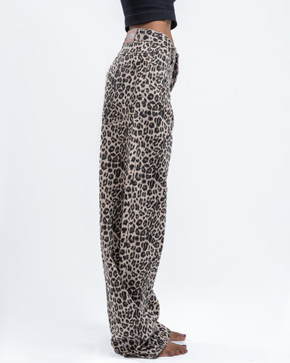 Leopard Patterned Pants