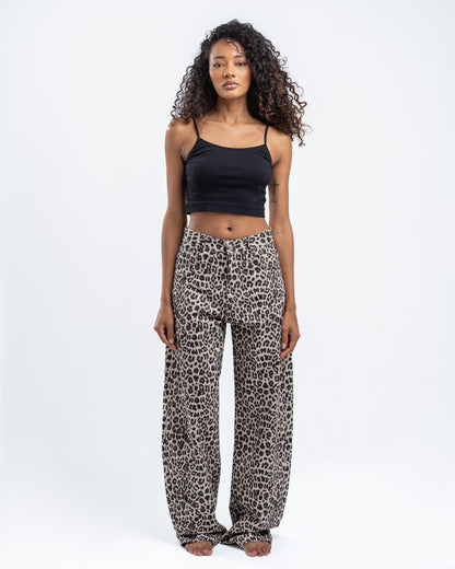 Leopard Patterned Pants