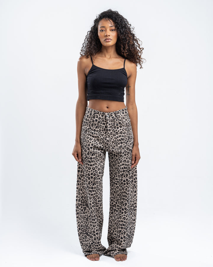 Leopard Patterned Pants