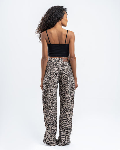 Leopard Patterned Pants