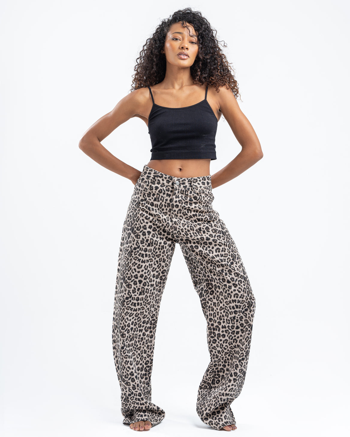 Leopard Patterned Pants