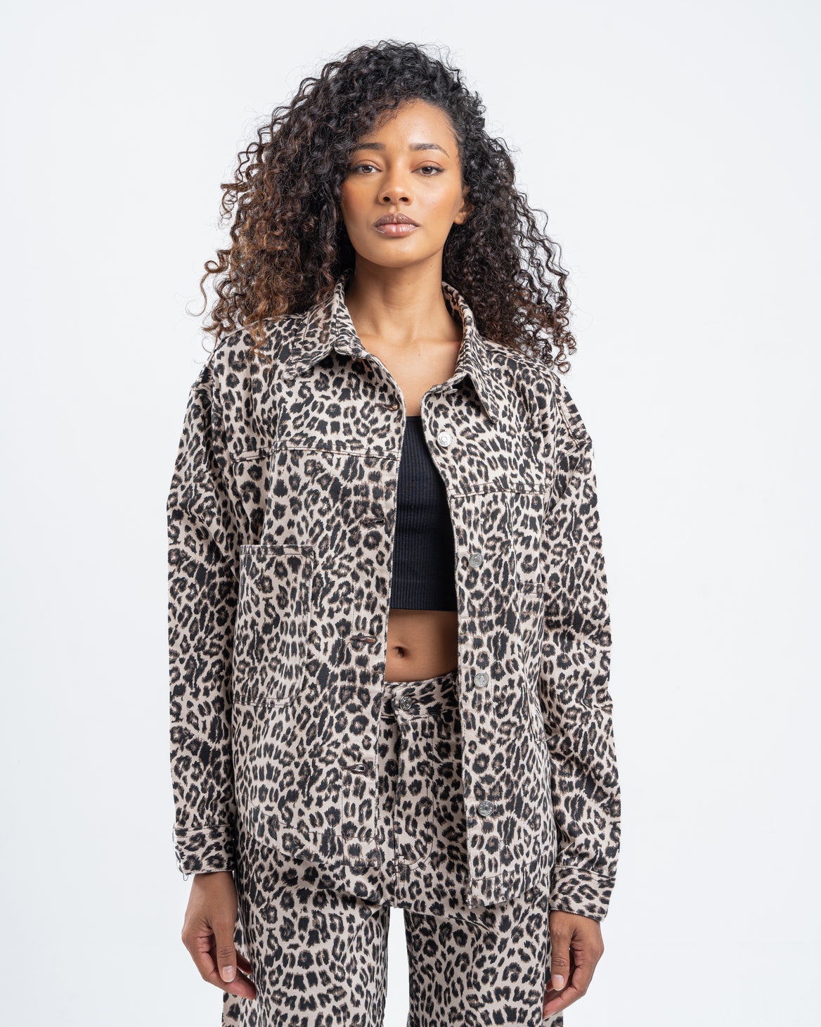 Leopard Patterned Jacket